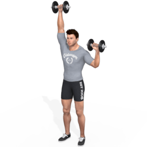 Shoulder press (Virtuagym)